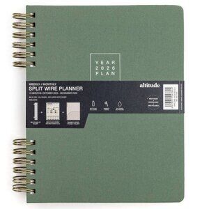 altitude 2026 YEAR PLANNER calendar split wire NEW Weekly Monthly